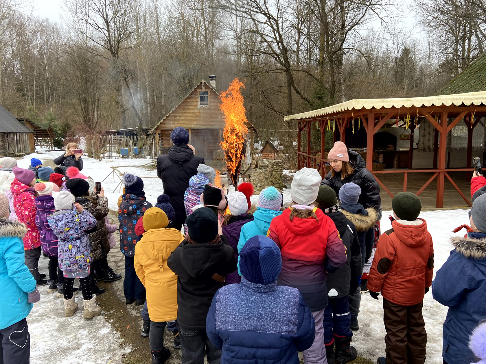 Празднование Масленицы